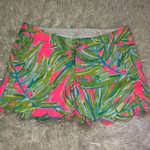 Lily Pulitzer Buttercup Shorts. Worn once.